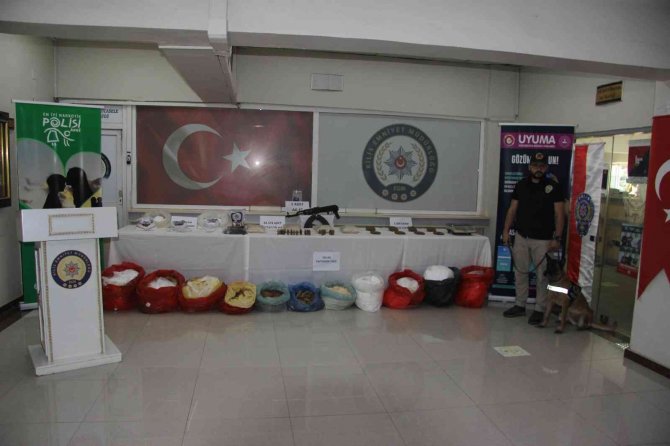 Kilis’te Uyuşturucu Operasyonu