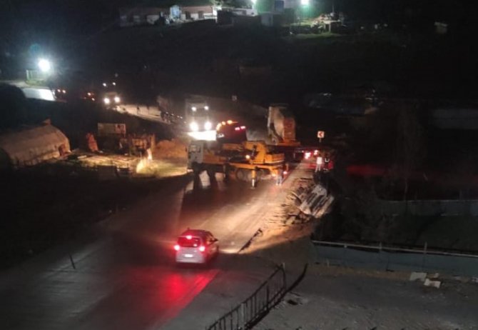 Beton Mikserin Altında Kalan Sürücü Ağır Yaralandı