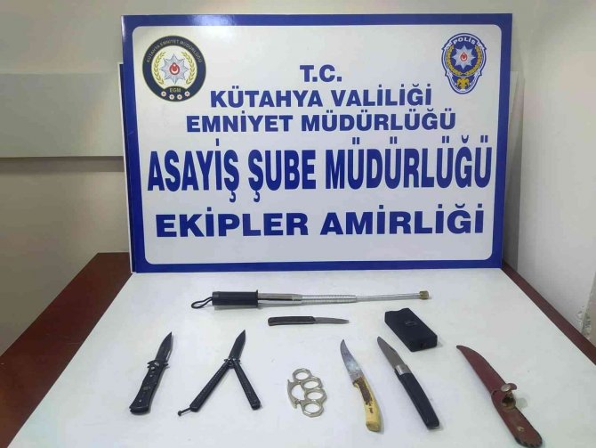 Kütahya’da Dar Bölge Asayiş Uygulaması