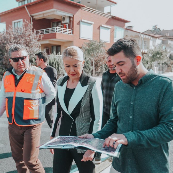 Merkezefendi Mahallesi’nde Yol Ve Kaldırım Çalışması Tamamlandı