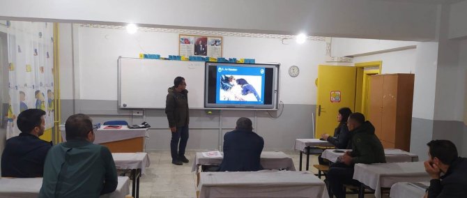 Muş’ta ‘Avcı Eğitim Kursu’ Devam Ediyor