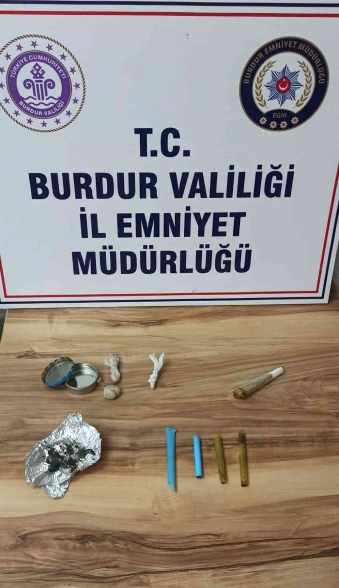 Burdur Emniyetinden Narkotik Operasyonu: 2 Tutuklama