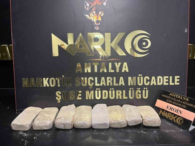 Antalya’da Uyuşturucu Tacirlerinin Ormanlık Alan Planını Polis Bozdu
