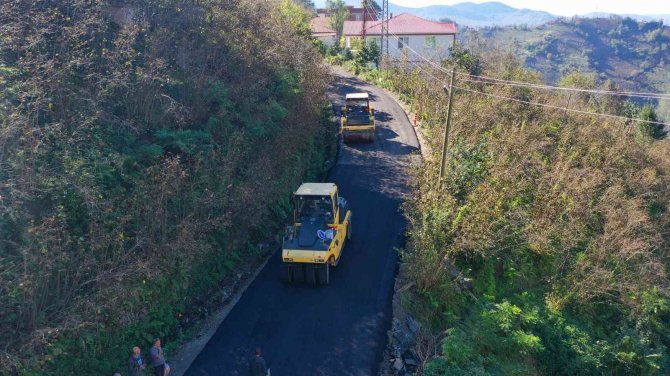 Kabadüz’ün Grup Yolları Sıcak Asfalt İle Buluşuyor