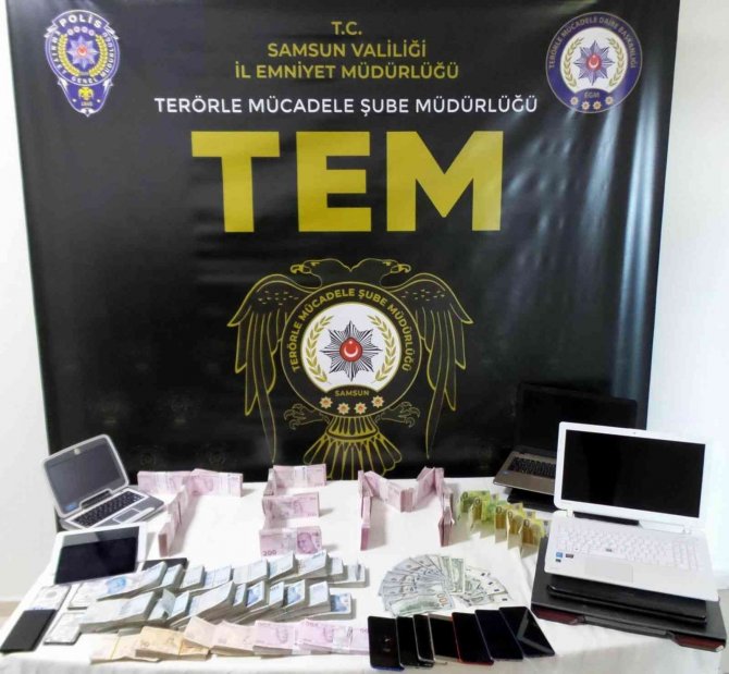 Deaş’ın Çatışma Bölgesinde Örgüt Üyelerine Gönderilen Para Samsun’da Ele Geçirildi: 3 Gözaltı
