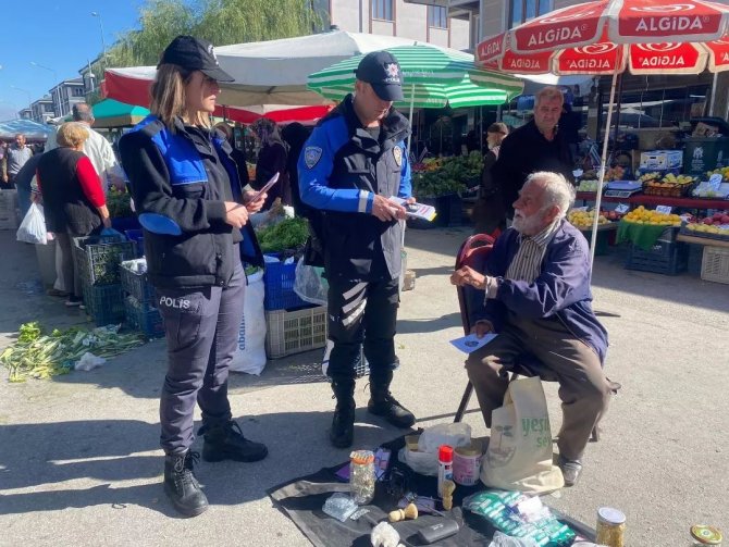 Erzincan Polisi Dolandırıcılara Karşı Vatandaşları Uyardı