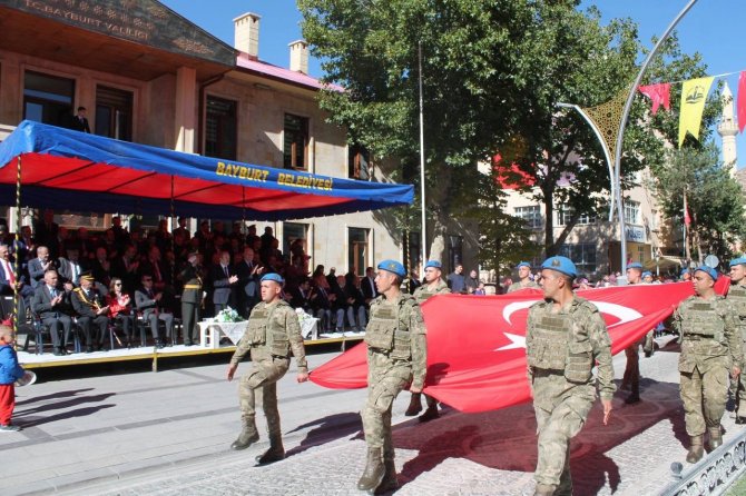 Bayburt’ta 29 Ekim Cumhuriyet Bayramı Coşkuyla Kutlandı