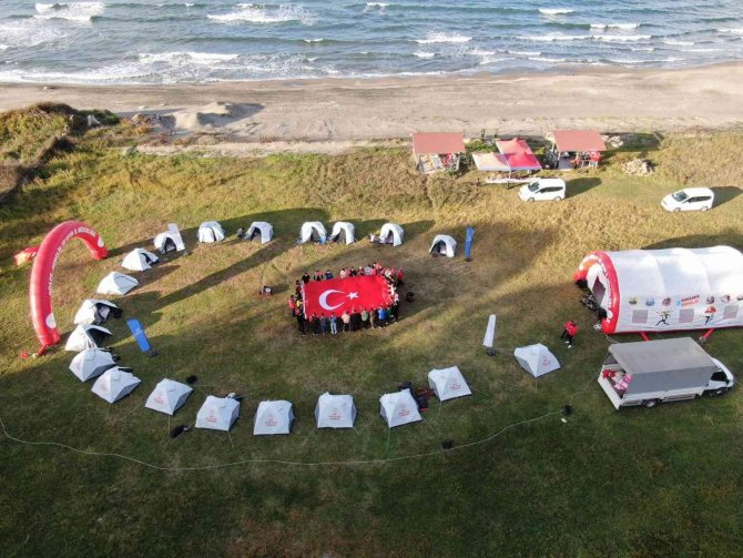 Gençler Cumhuriyet Kampında Buluştu