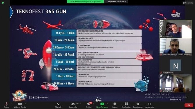 Teknofest Bilgilendirmesi Yapıldı