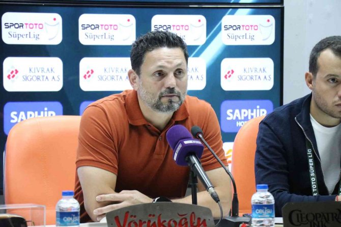 Erol Bulut: “Oynadığımız Oyunun Sonucu Bu Olmamalıydı”