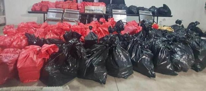 Meksika’da 2 Bin 355 Kilogram Uyuşturucu Ele Geçirildi
