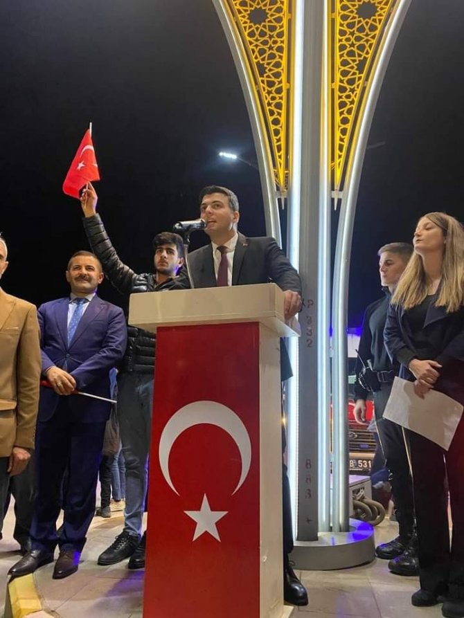 Şemdinli De ‘Fener Alayı’ Yürüyüşü Yapıldı