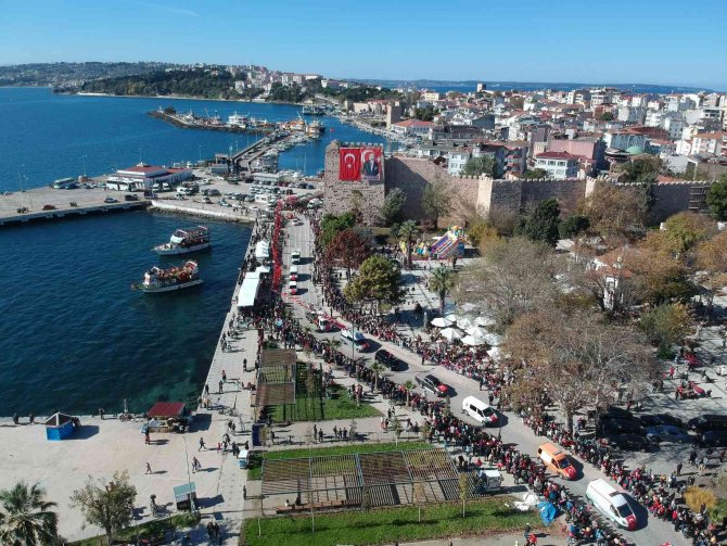 Sinop’ta Cumhuriyet’in 99. Yılı Coşkusu