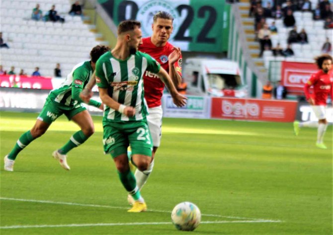 Spor Toto Süper Lig: Konyaspor: 0 - Kasımpaşa: 0 (İ̇lk Yarı)