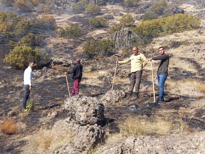 Tunceli’de Otluk Alandaki Yangın Kısa Sürede Söndürüldü