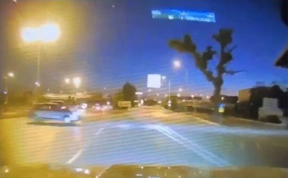Kazalar Araç Kameralarına Yansıdı