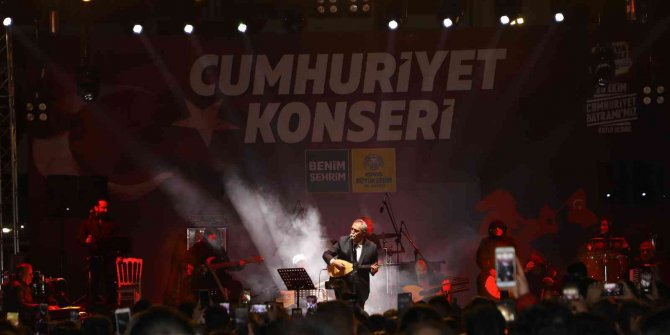 Konya Büyükşehir Akşehir Ve Ereğli’de Cumhuriyet Konserleri Düzenledi