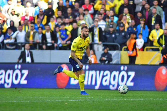 Süper Toto Süper Lig: Mke Ankaragücü: 1- A. Hatayspor: 0 (İ̇lk Yarı)
