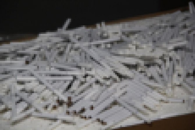 Bir Haftada Ele Geçirilen Kaçak Makaron Sayısı Rekor Seviyeye Ulaştı