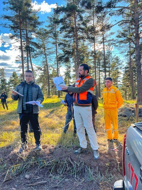 Çakü Orman Mühendisliği Bölümü Öğrencilerinden Alan Çalışmaları