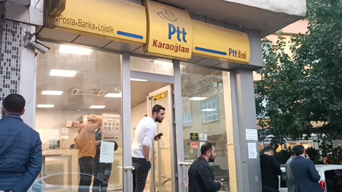 Gaziantep’te Ptt Şubesinde Silahlı Soygun