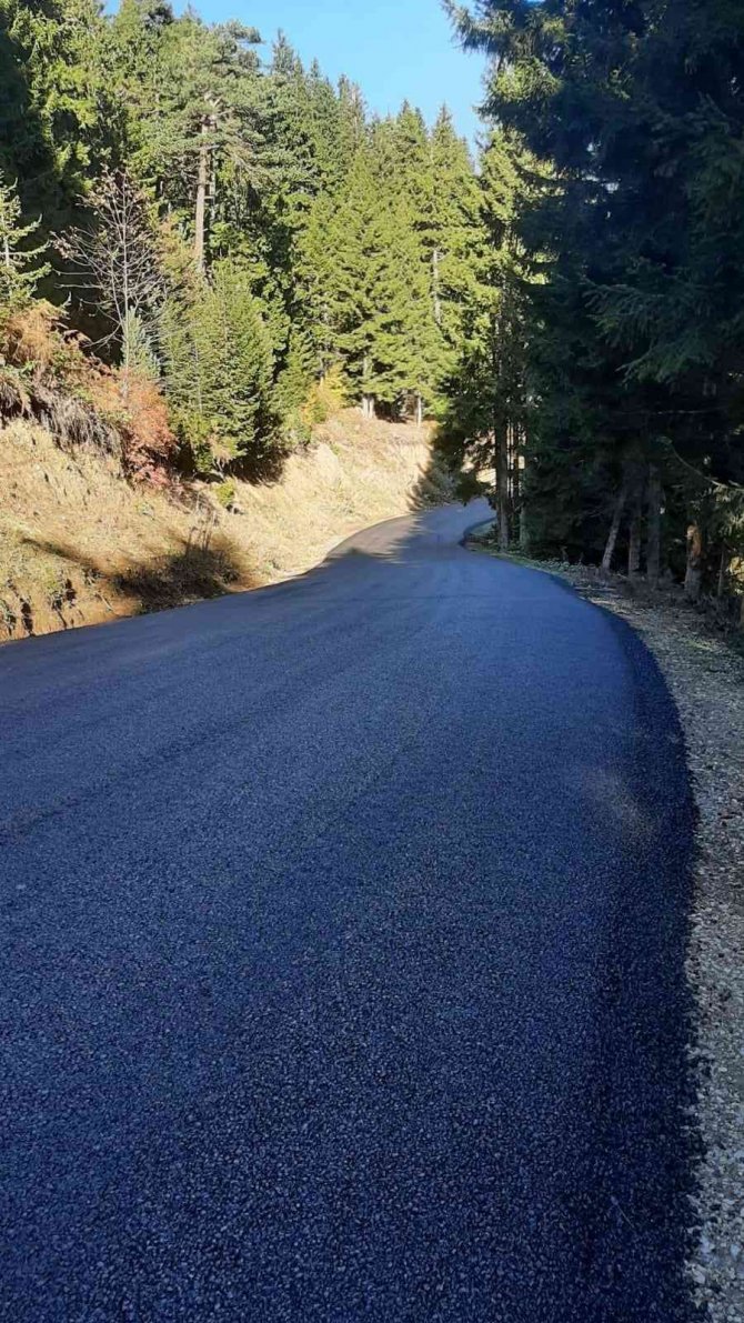 Giresun’da Kulakkaya-bektaş Yayla Yolu Asfaltlanıyor
