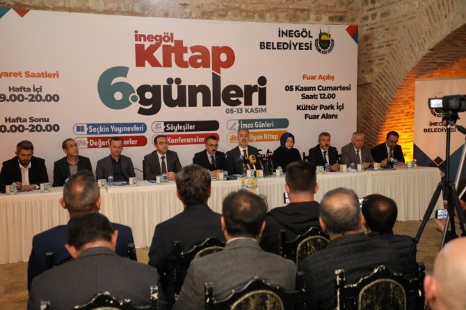 İ̇negöl Belediyesi 6. Kitap Günleri İçin Geri Sayım Başladı