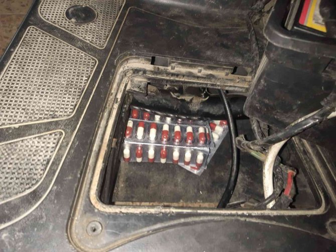 Bekçilerin Durdurduğu Motosikletten 402 Sentetik Hap Çıktı