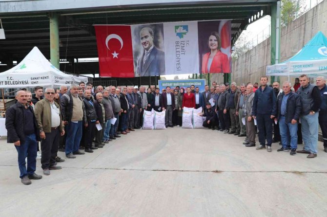 Çiftçiye 83 Ton Tohum Desteği