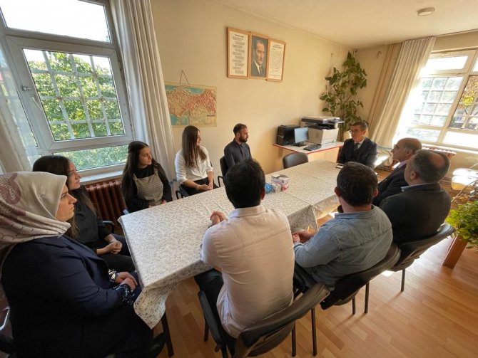 Kaymakam Okan Daştan Öğrencilerle Buluştu