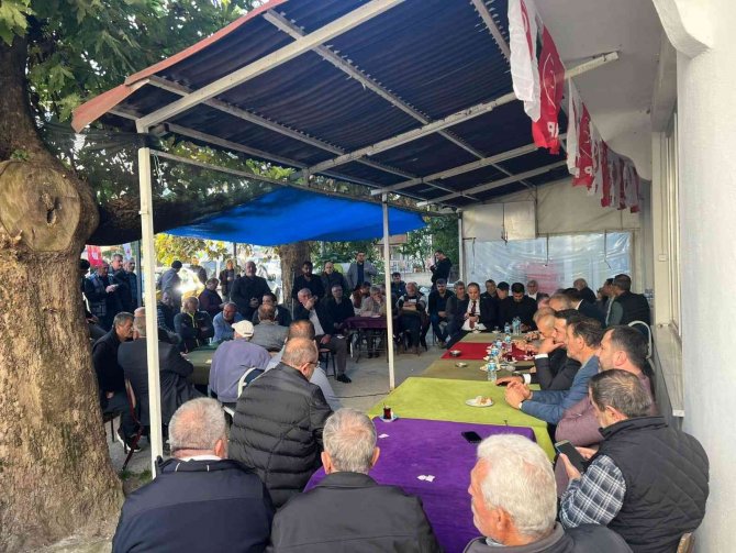 Mhp Heyeti ‘Köyüm Benim’ Sohbet Toplantılarında Türkelilerle Buluştu