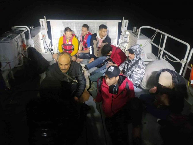 Marmaris Ve Datça 58 Düzensiz Göçmen Kurtarıldı