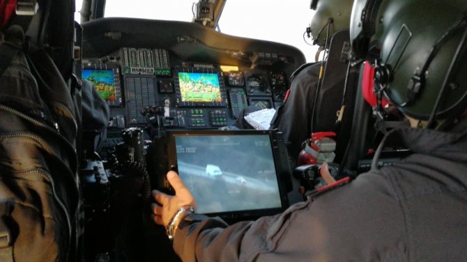 Ordu’da Jandarma Ekiplerinden Helikopterli Trafik Denetimi