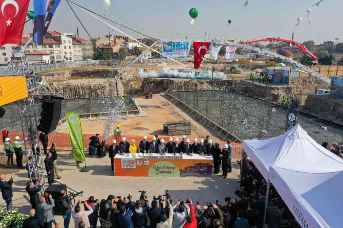 Meram Şükran’da Üst Adalar Etabı’nın Temeli Atıldı