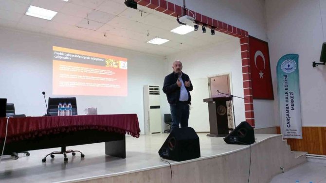 Samsun İ̇l Tarım Ve Orman Müdürlüğü Personeline Fındık Eğitimi