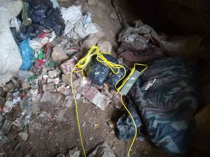Cudi Dağı’nda Terör Örgütüne Ait Mühimmat Ele Geçirildi