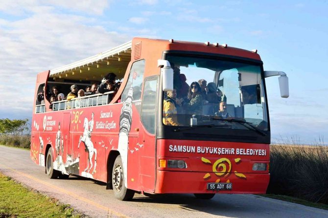 Gençler, Kızılırmak Deltası’nı Keşfediyor