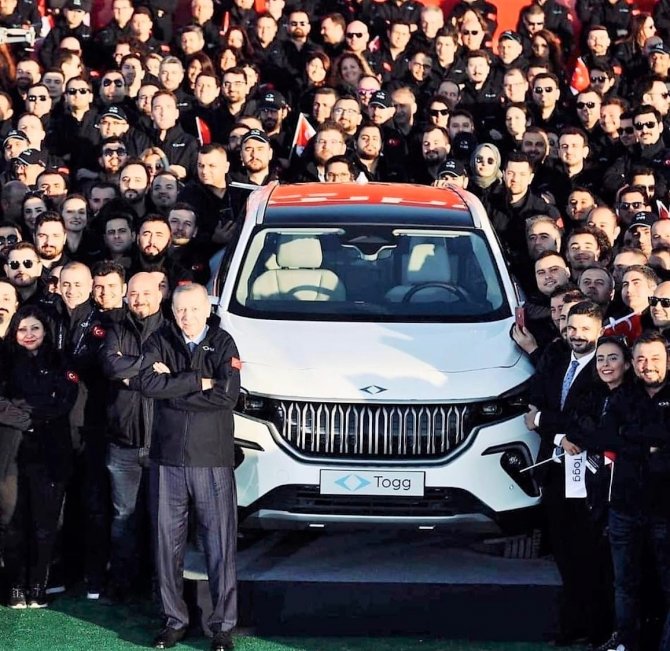 Dünya Mirası Pamukkale’nin Doğal Beyazı Togg Mühendisliğiyle Bütünleşti