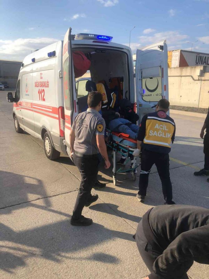 Tekirdağ’da Motosiklet Kazası: 1 Yaralı