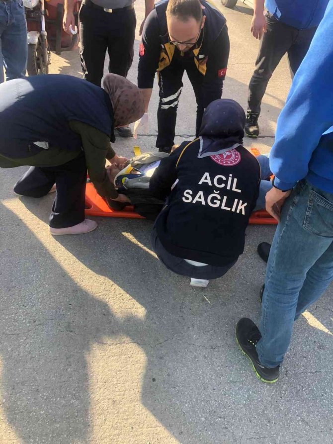 Tekirdağ’da Motosiklet Kazası: 1 Yaralı