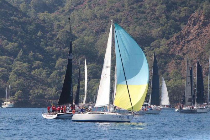 Fethiye Göcek Atatürk Kupası Yelken Yarışları Başladı