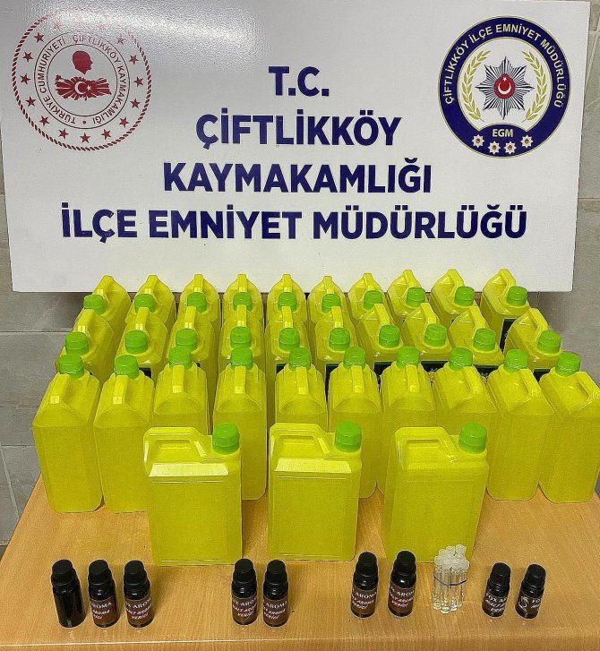 Yalova’da Kaçak Alkol Operasyonu