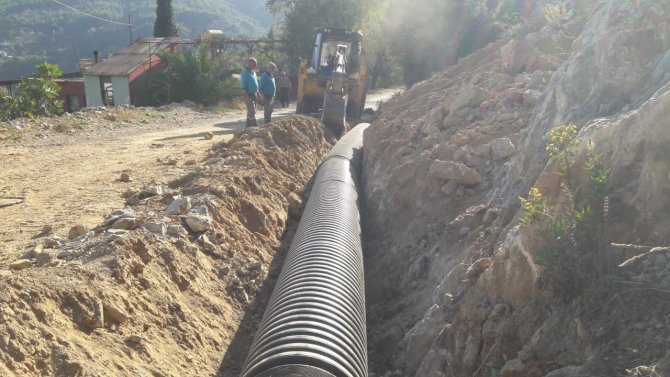 Alanya’da Yaklaşan Kış Öncesi Altyapı Çalışmaları Hız Kazandı