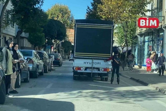 Bursa’da Tehlikeli Yolculuk
