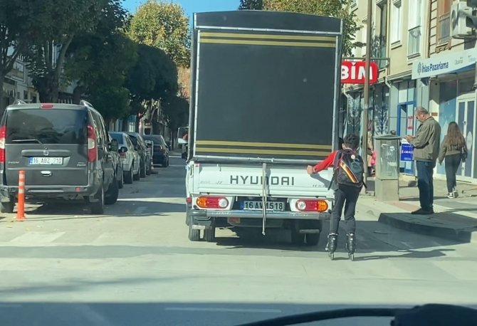 Bursa’da Tehlikeli Yolculuk