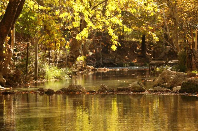 Kahramanmaraş’ta Sonbaharda Kartpostallık Görüntüler Oluştu