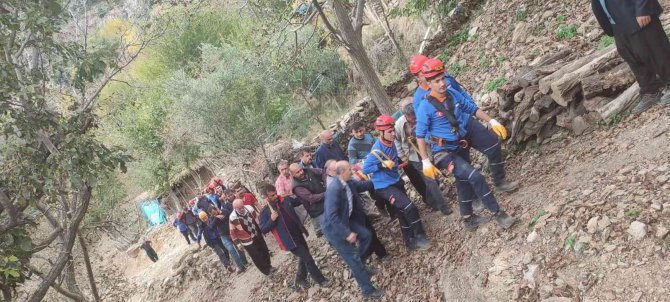 Zeytin Toplarken Uçuruma Yuvarlanan Yaşlı Adam Hayatını Kaybetti