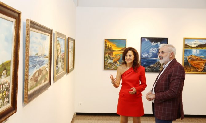 “Bütüne Dair” Resim Sergisi, Sksm’de Sanatseverleri Ağırlıyor
