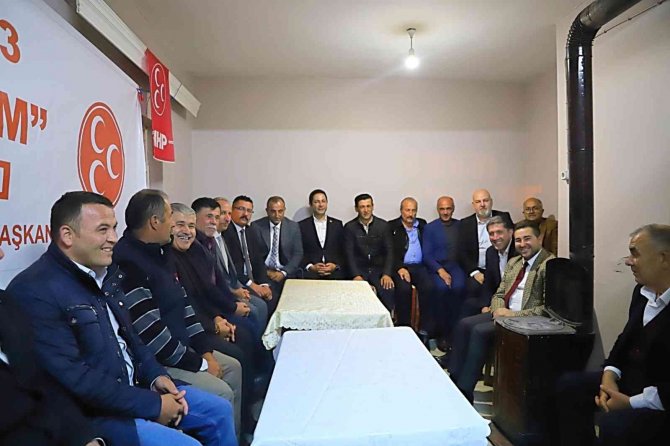 Köylerde Cumhur İttifakına Destek