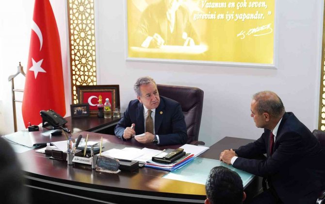 Mhp Genel Başkan Yardımcısı Ortaca Belediye Başkanı Uzundemir’ Ziyaret Etti